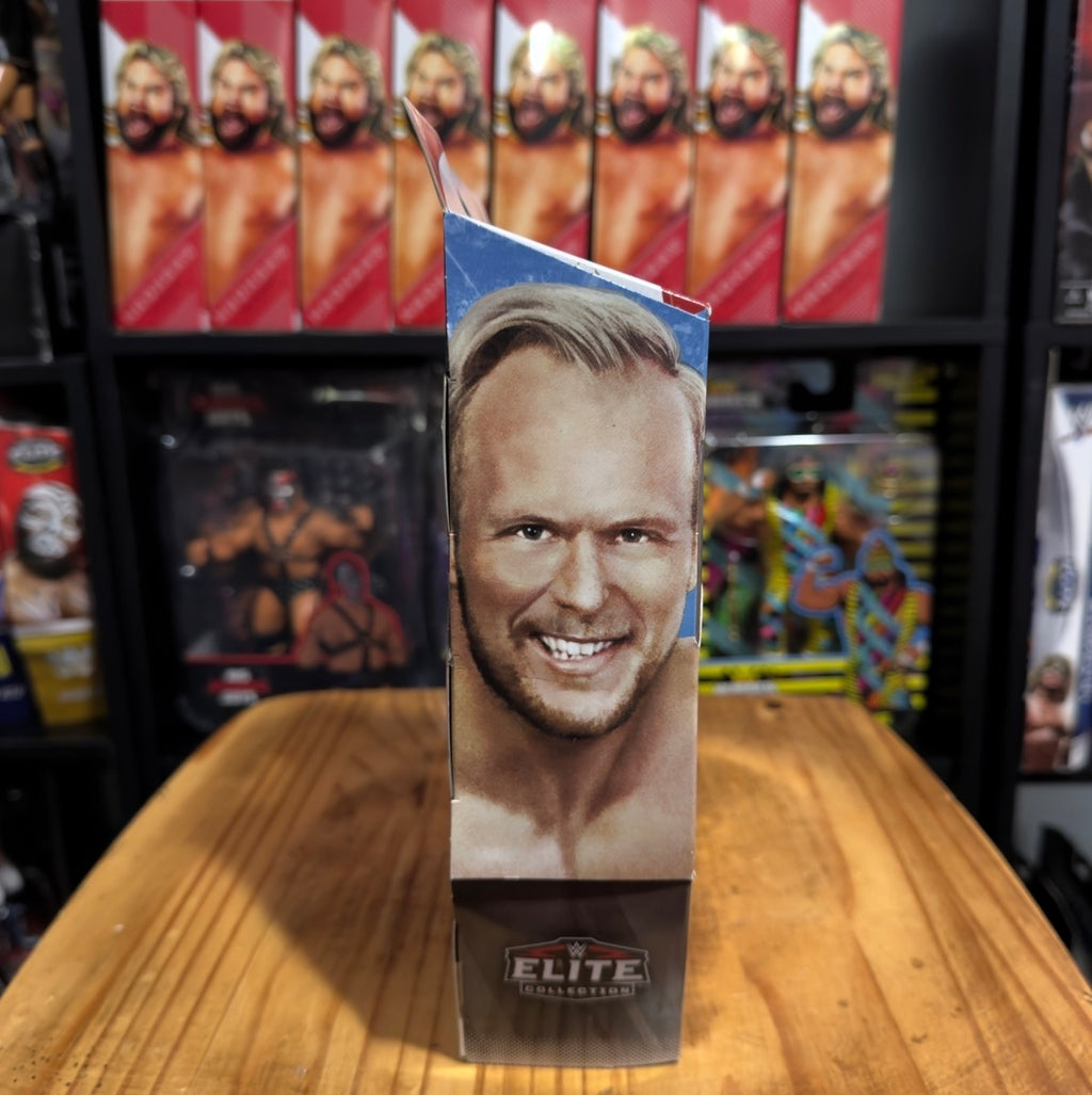 WWE Elite action figure box with Steve Austin portrait panel