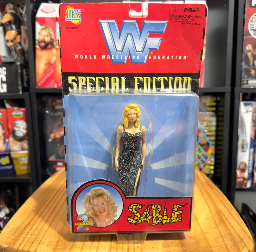 WWE Sable action figure Special Edition blister on Jakks Pacific card