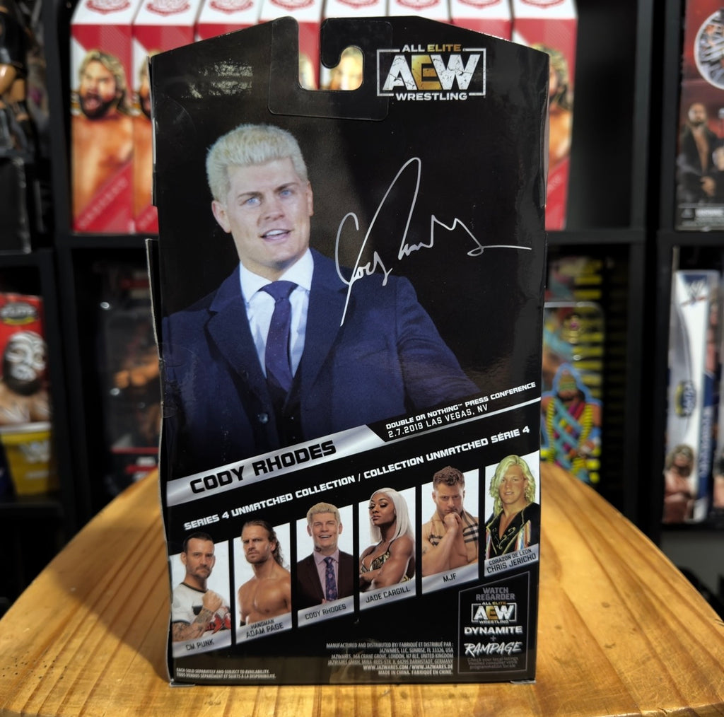Cody Rhodes AEW Unmatched Collection Series 4