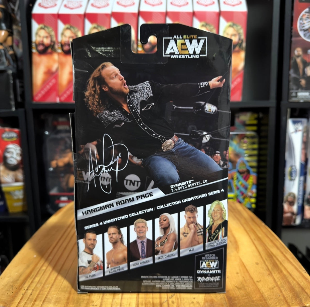 Hangman Adam Page AEW Unmatched Collection Series 4