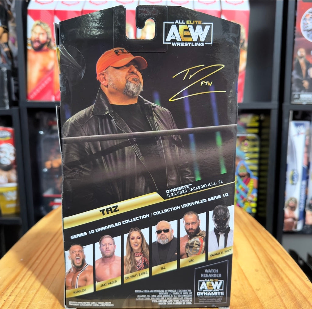Taz AEW Unrivaled Collection Series 10
