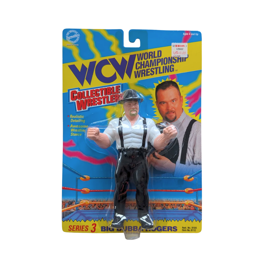 Big Bubba Rogers WCW Collectible Wrestlers Series 3 (1996) - Wrestling Thrift