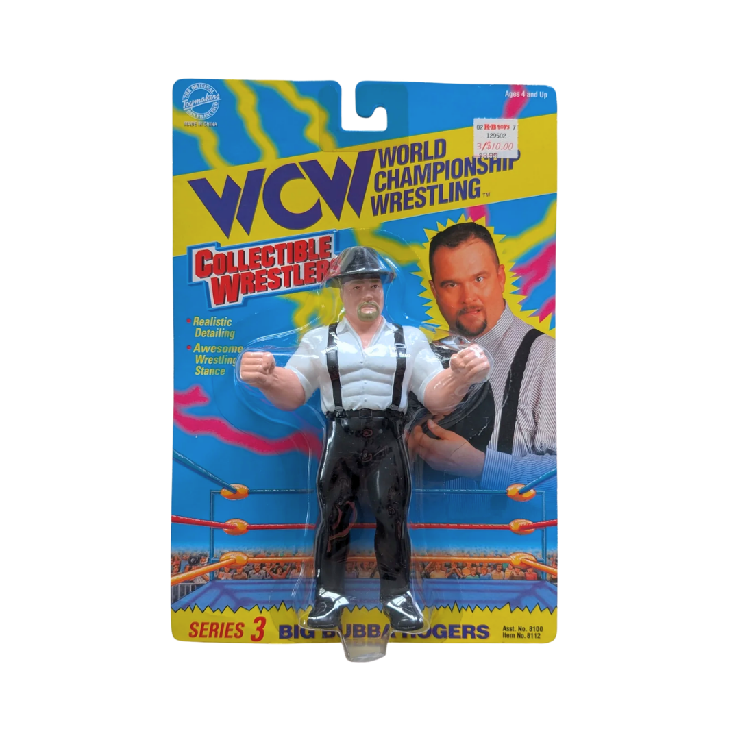 Big Bubba Rogers WCW Collectible Wrestlers Series 3 (1996) - Wrestling Thrift