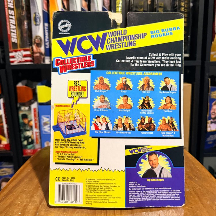 Big Bubba Rogers WCW Collectible Wrestlers Series 3 (1996) - Wrestling Thrift