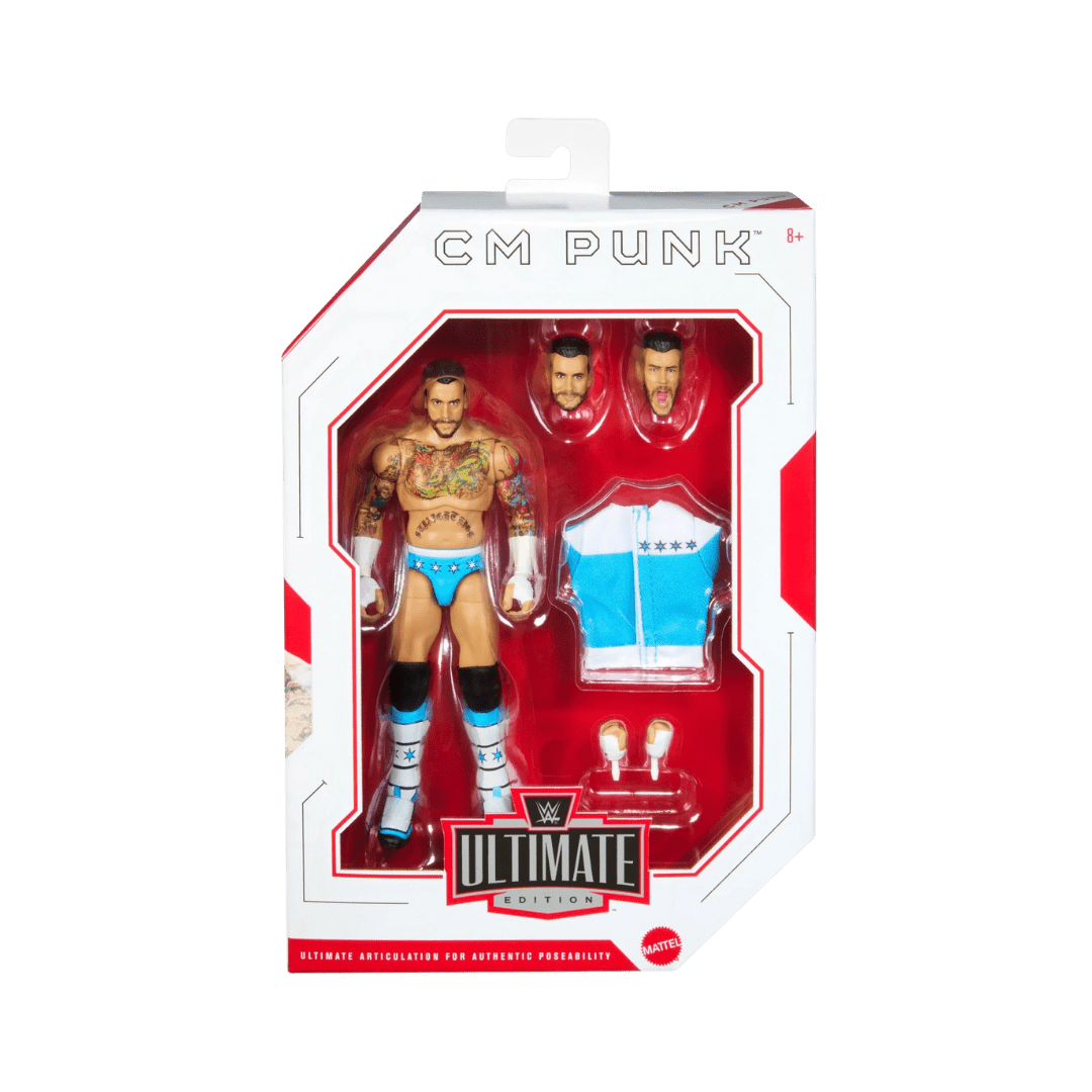 CM Punk WWE Ultimate Edition Series 33 - Wrestling Thrift