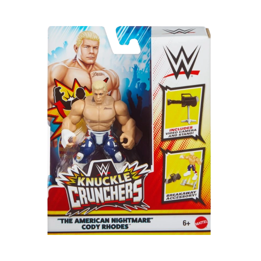 Cody Rhodes WWE Knuckle Crunchers - Wrestling Thrift