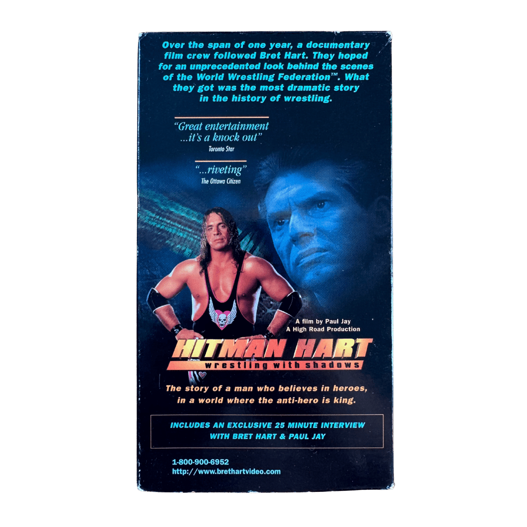 Hitman Hart: Wrestling With Shadows (VHS) - Wrestling Thrift
