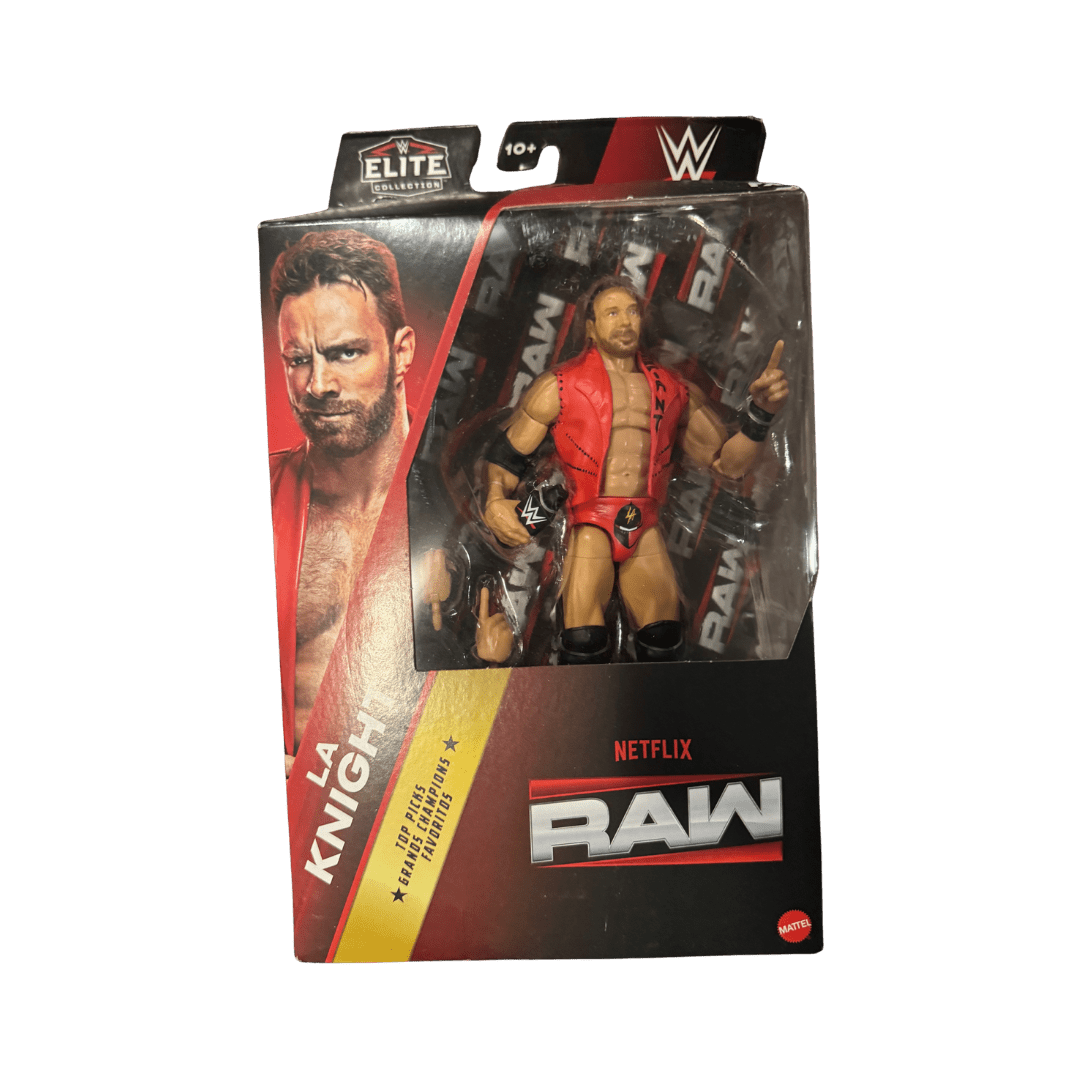 LA Knight – WWE Elite Collection (RAW – Netflix) - Wrestling Thrift