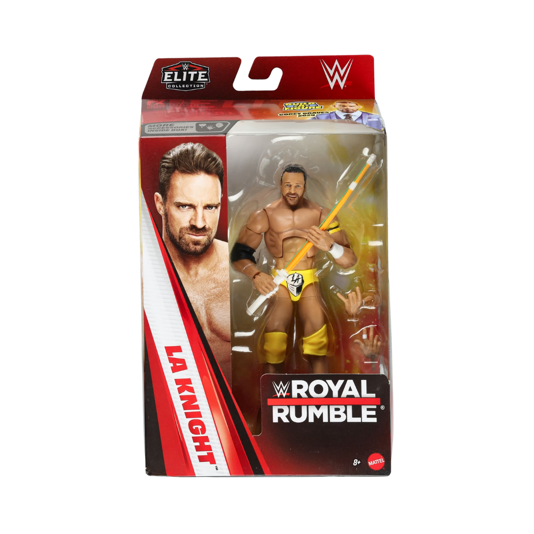 LA Knight WWE Elite Collection Royal Rumble - Wrestling Thrift
