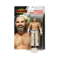Woken Matt Hardy wrestling action figure in clear blister box, shirtless with blonde hair