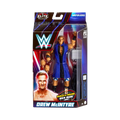 WWE Elite action figure of Drew McIntyre in blue jacket, packaged in retail box