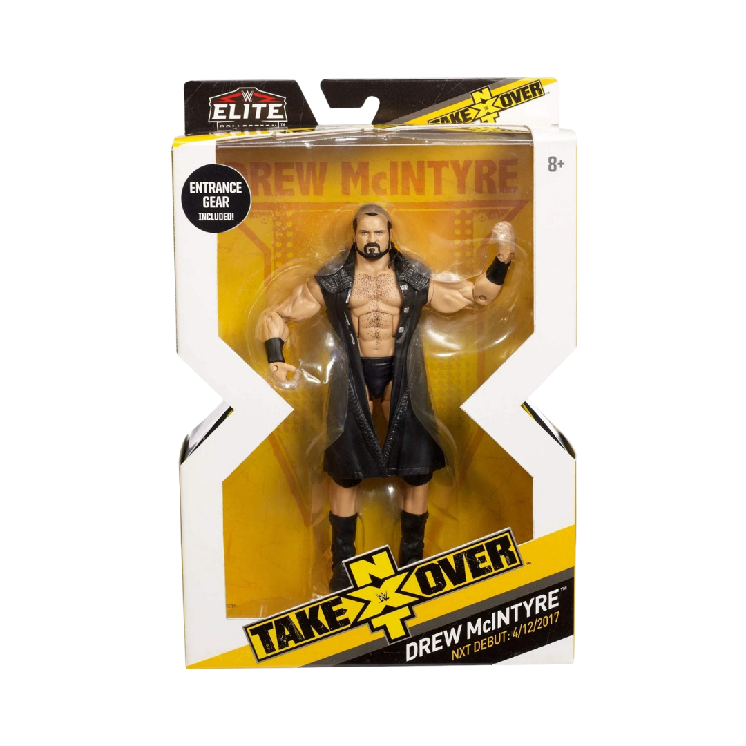 Drew McIntyre WWE Elite NXT TakeOver action figure in retail box