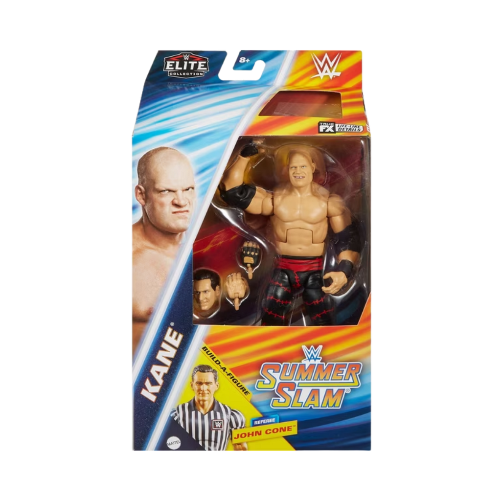 WWE Kane Elite SummerSlam action figure in collectible box