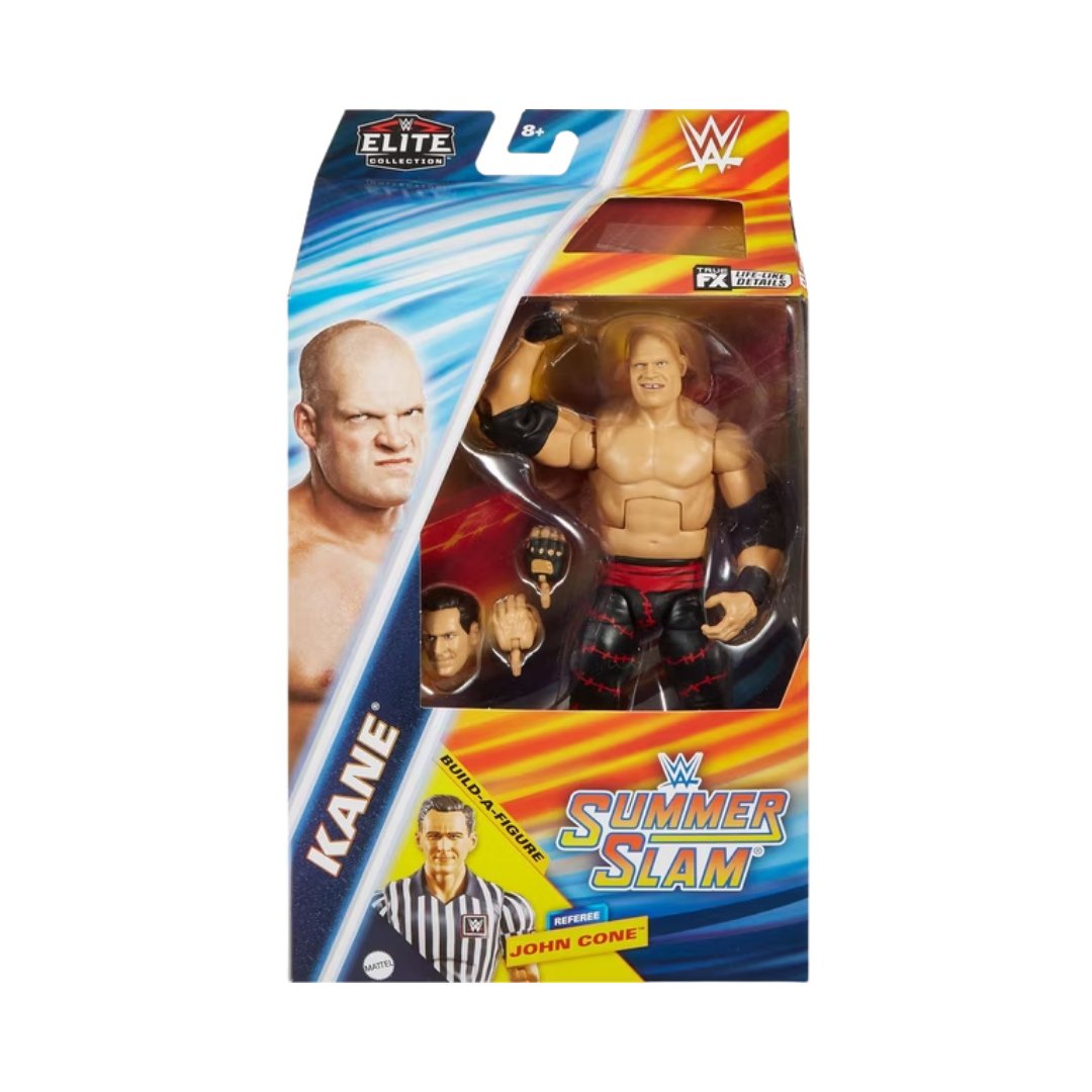 WWE Kane Elite SummerSlam action figure in collectible box