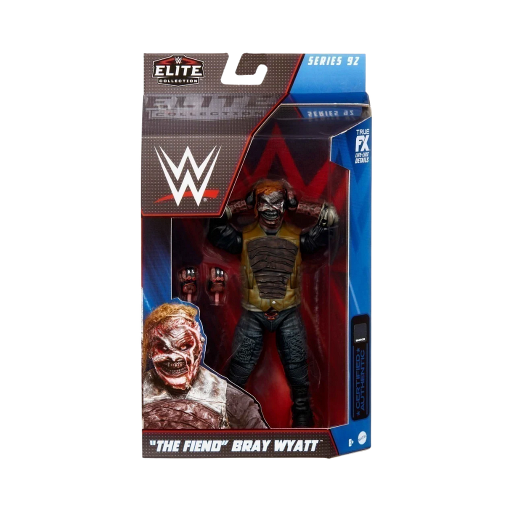 WWE Elite Collection action figure Bray Wyatt The Fiend in retail box