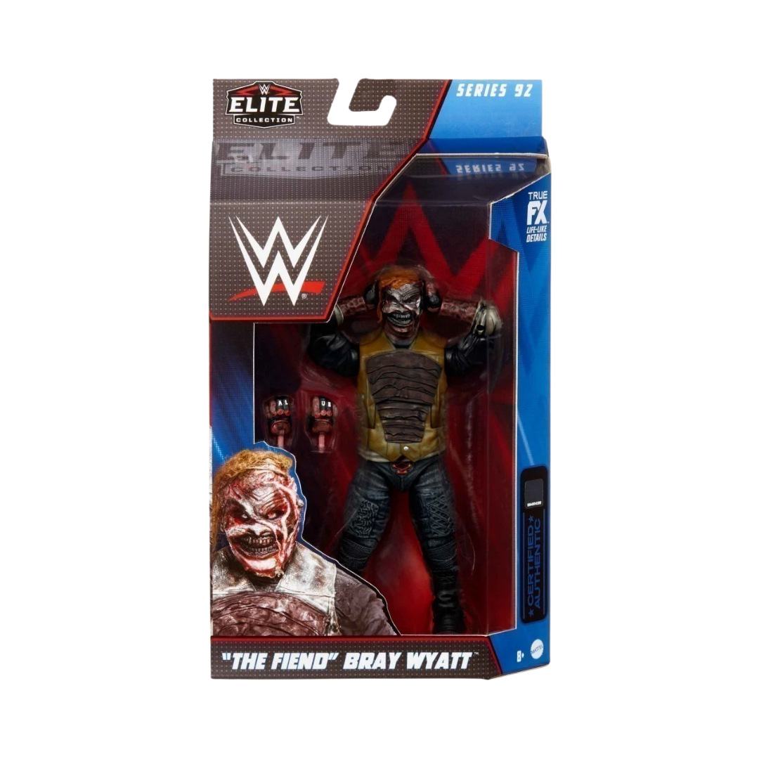 WWE Elite Collection action figure Bray Wyatt The Fiend in retail box