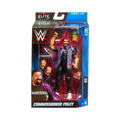 WWE Elite Commissioner Foley action figure in blue retail box with collectible accessories