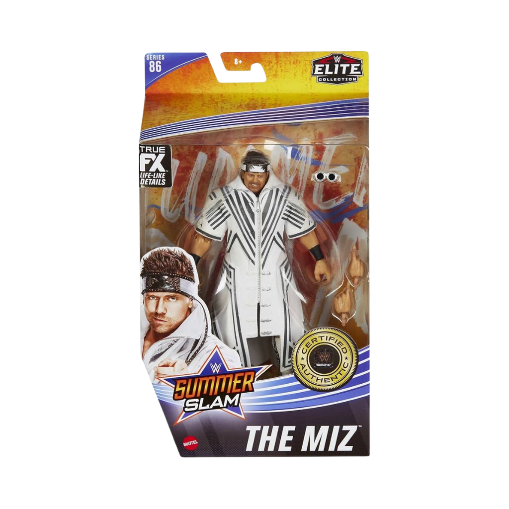 WWE Elite The Miz action figure in SummerSlam Series 86 packaging