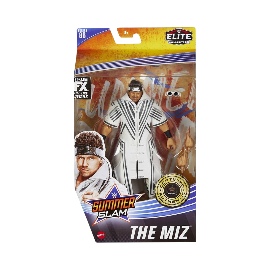 WWE Elite The Miz action figure in SummerSlam Series 86 packaging