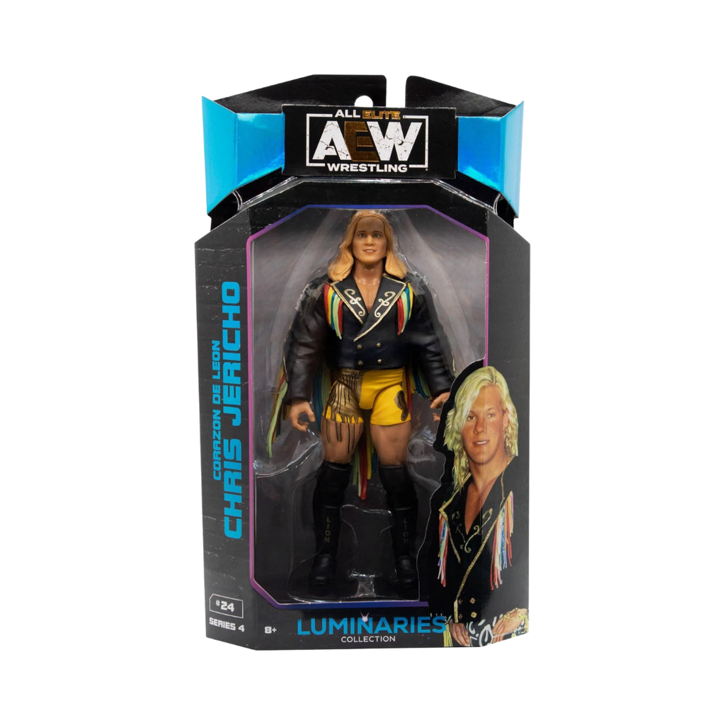 AEW Luminaries Series 4 boxed action figure of Chris Jericho