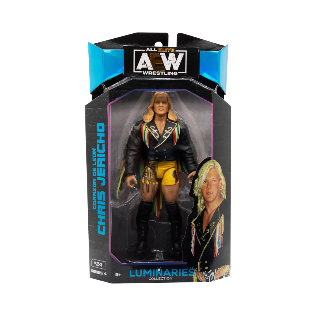 AEW Luminaries Series 4 boxed action figure of Chris Jericho