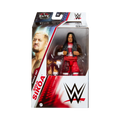 WWE Elite Solo Sikoa action figure in red ring gear, boxed packaging