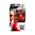 WWE Jimmy Uso Elite Collection action figure in red wrestling outfit and belt