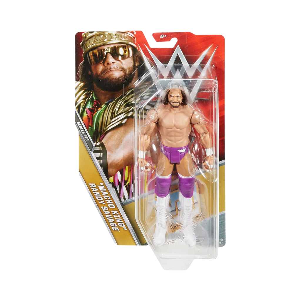 "Macho King" Randy Savage WWE Basic Series 76 - Wrestling Thrift