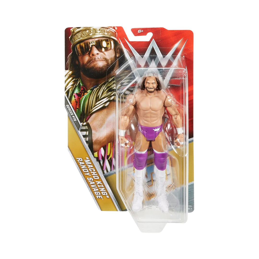 "Macho King" Randy Savage WWE Basic Series 76 - Wrestling Thrift