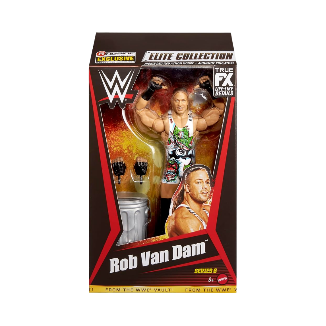 Rob Van Dam – WWE Elite Collection (From the WWE Vault) - Wrestling Thrift
