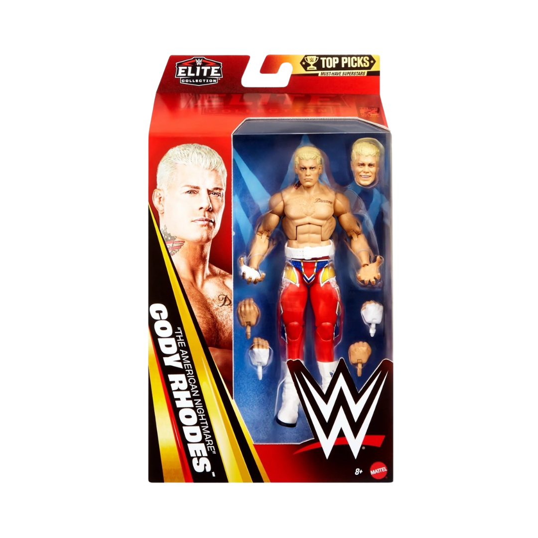 “The American Nightmare” Cody Rhodes – WWE Elite Collection (Mattel) - Wrestling Thrift