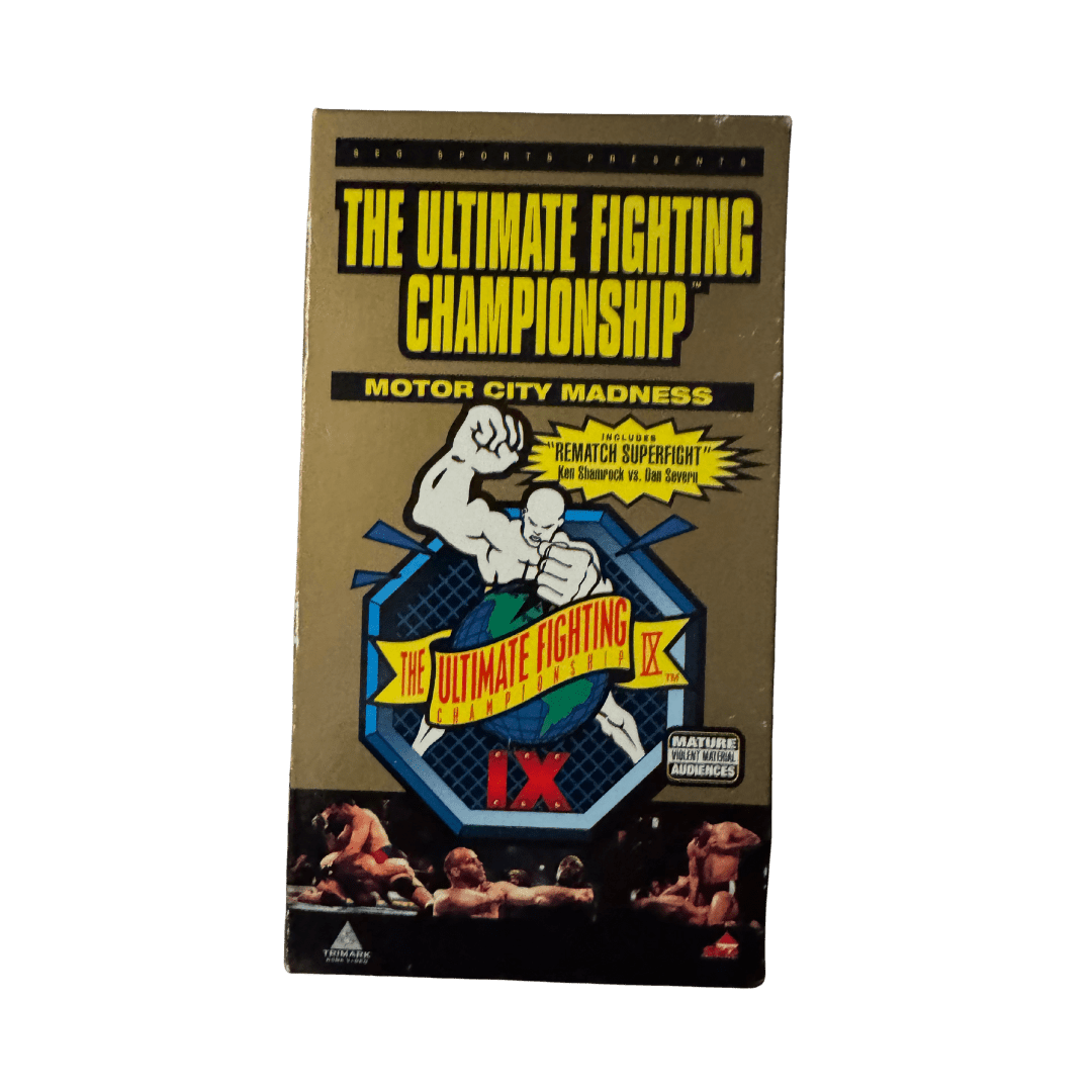 The Ultimate Fighting Championship IX: Motor City Madness (VHS) - Wrestling Thrift