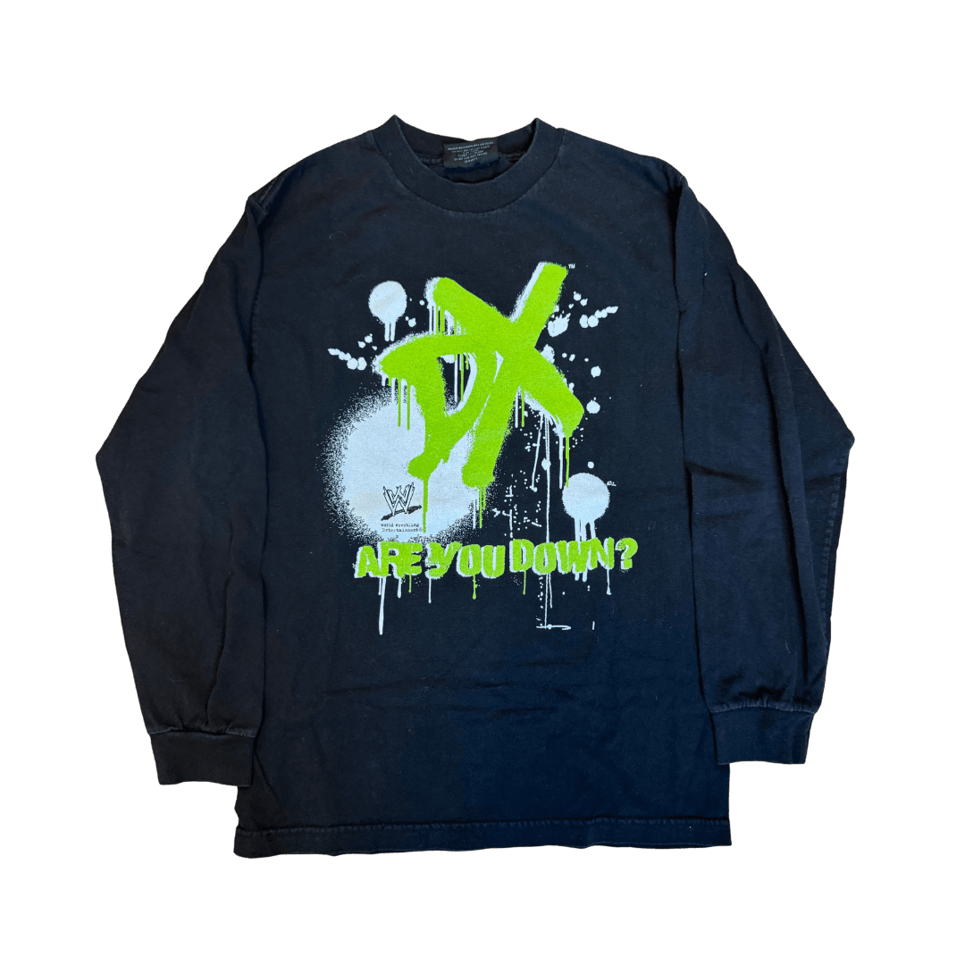 Vintage D-Generation X “Are You Down?” Longsleeve (S) - Wrestling Thrift