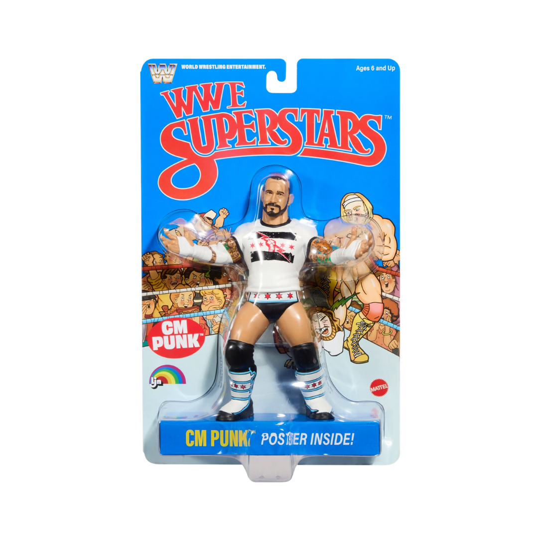 WWE LJN Superstars CM Punk - Wrestling Thrift